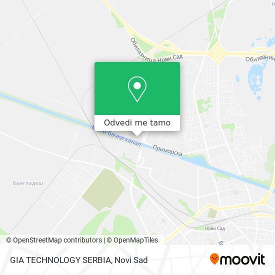 GIA TECHNOLOGY SERBIA mapa