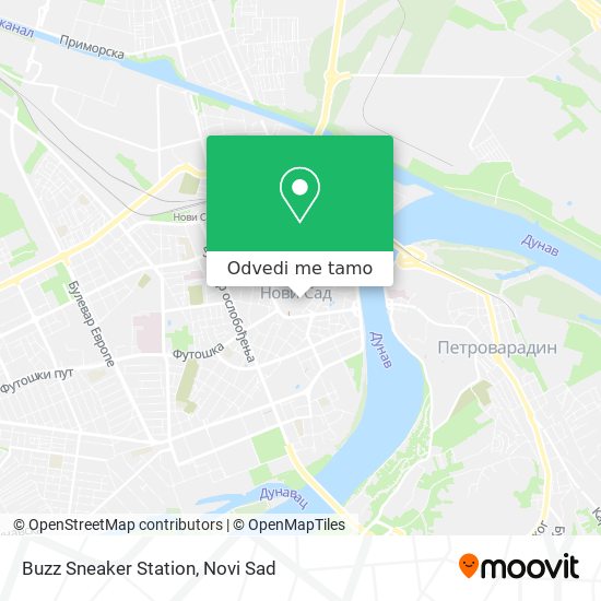 Buzz Sneaker Station mapa