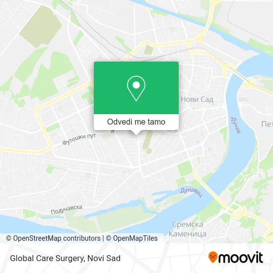 Global Care Surgery mapa