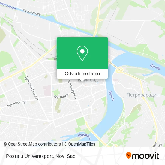 Posta u Univerexport mapa