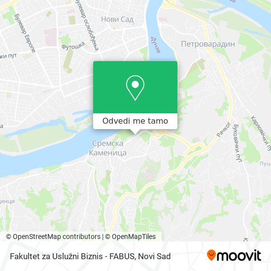 Fakultet za Uslužni Biznis - FABUS mapa