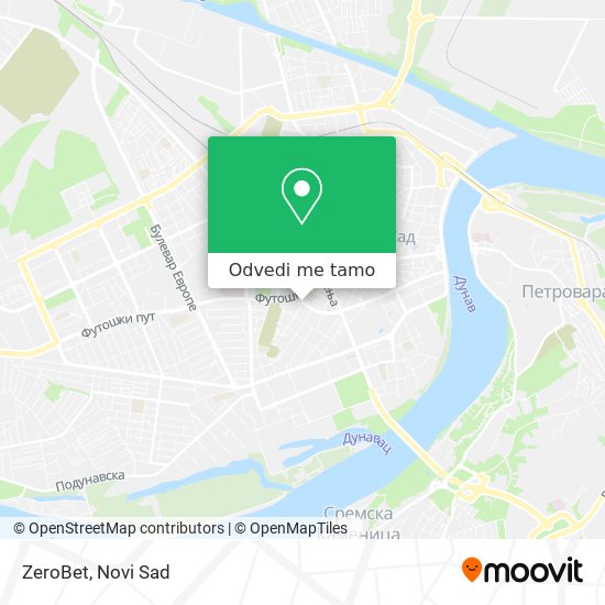 ZeroBet mapa