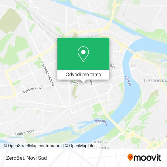 ZeroBet mapa