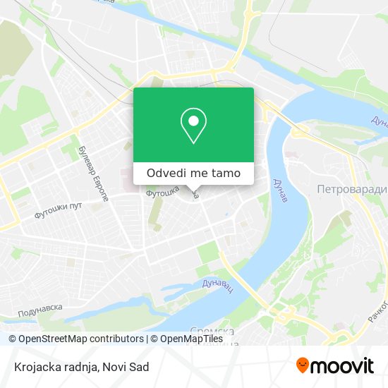 Krojacka radnja mapa