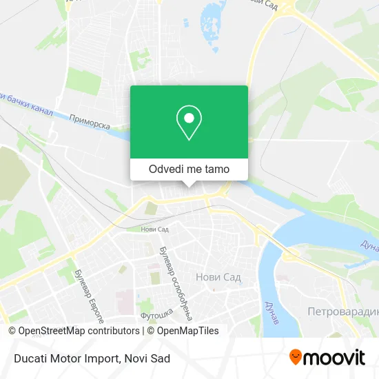 Ducati Motor Import mapa