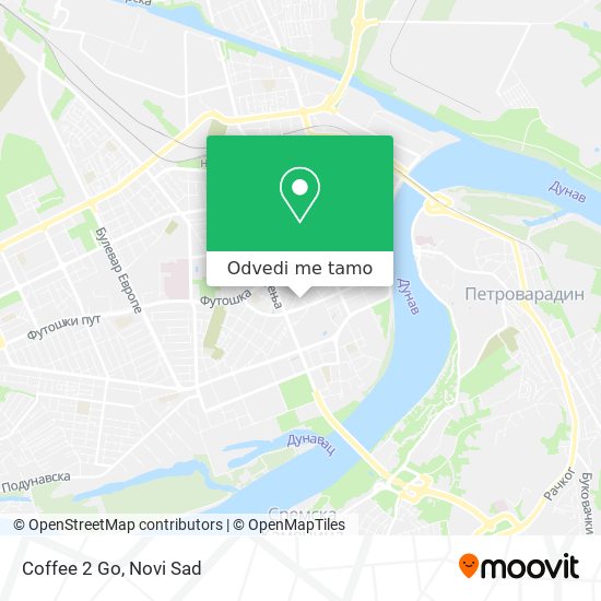 Coffee 2 Go mapa