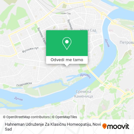 Hahneman Udruženje Za Klasičnu Homeopatiju mapa