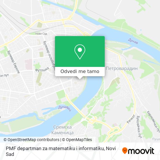 PMF departman za matematiku i informatiku mapa