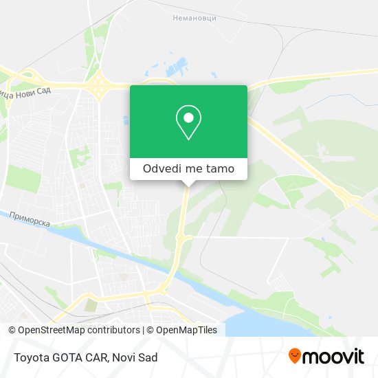 Toyota GOTA CAR mapa