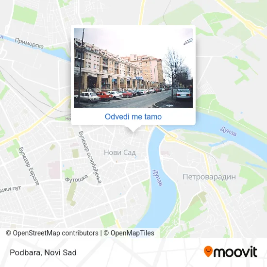 Podbara mapa