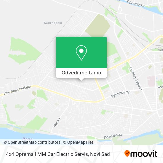 4x4 Oprema I MM Car Electric Servis mapa