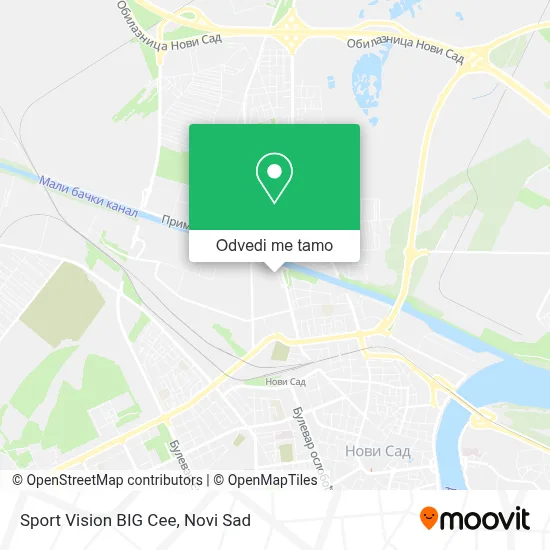 Sport Vision BIG  Cee mapa