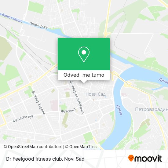 Dr Feelgood fitness club mapa