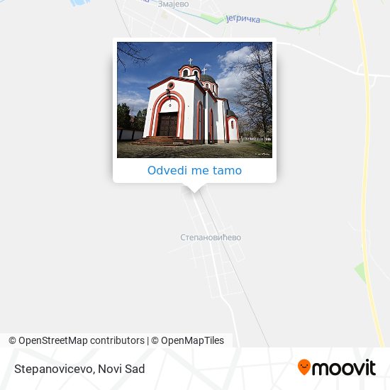 Stepanovicevo mapa