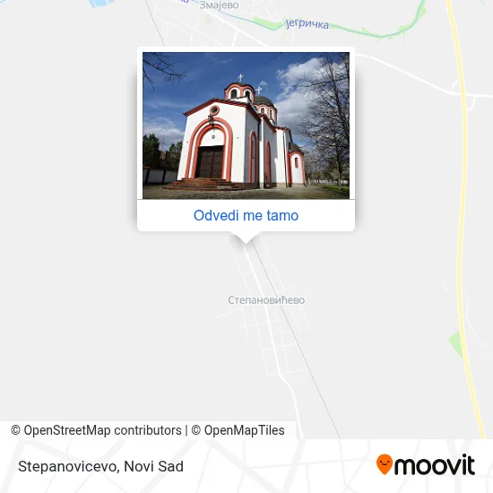 Stepanovicevo mapa