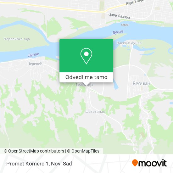 Promet Komerc 1 mapa