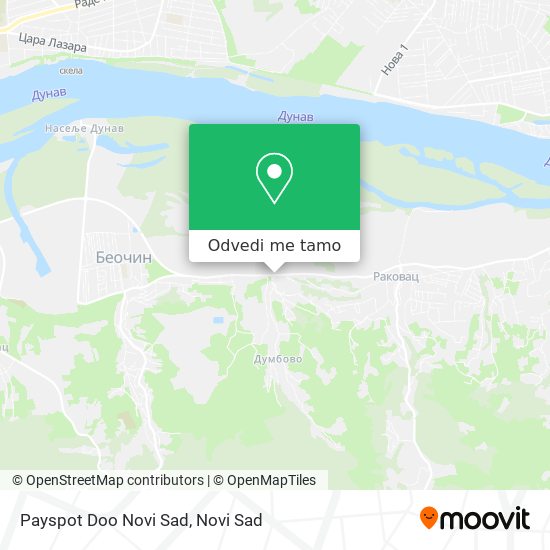 Payspot Doo Novi Sad mapa