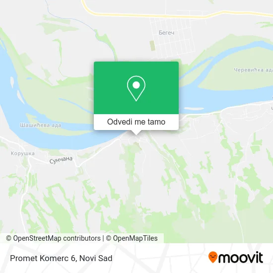 Promet Komerc 6 mapa