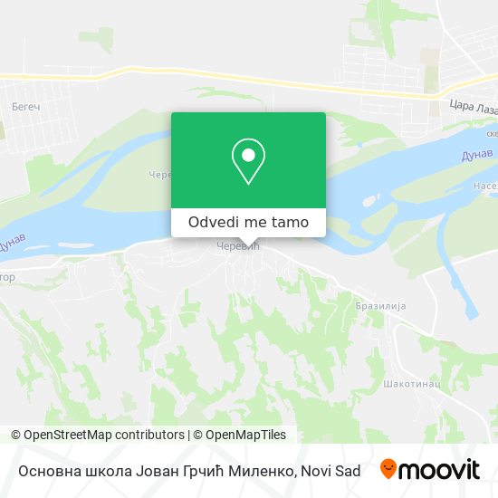 Основна школа Јован Грчић Миленко mapa