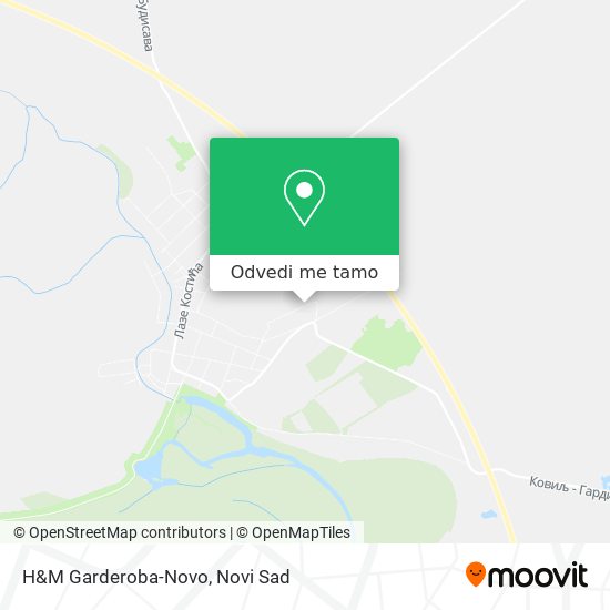 H&M Garderoba-Novo mapa