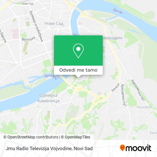 Jmu Radio Televizija Vojvodine mapa