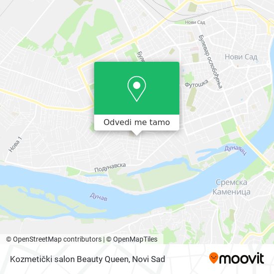 Kozmetički salon Beauty Queen mapa