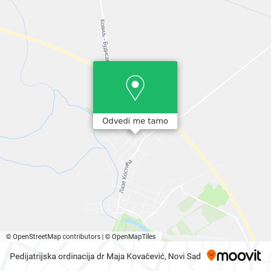 Pedijatrijska ordinacija dr Maja Kovačević mapa