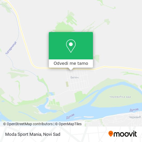 Moda Sport Mania mapa