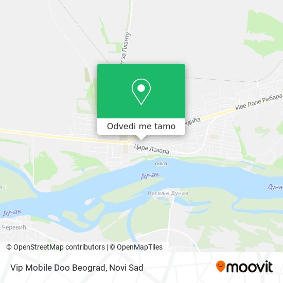 Vip Mobile Doo Beograd mapa