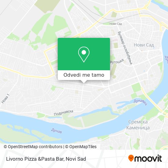 Livorno Pizza &Pasta Bar mapa