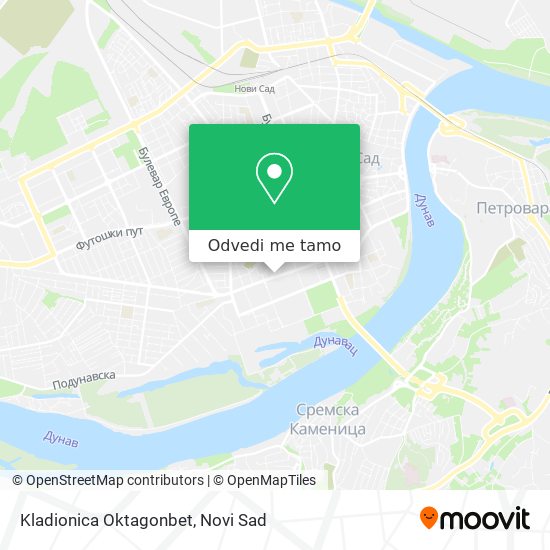 Kladionica Oktagonbet mapa