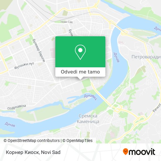 Корнер Киоск mapa