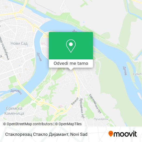 Стаклорезац Стакло Дијамант mapa