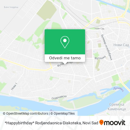 *Happybirthday* Rodjendaonica-Diskoteka mapa