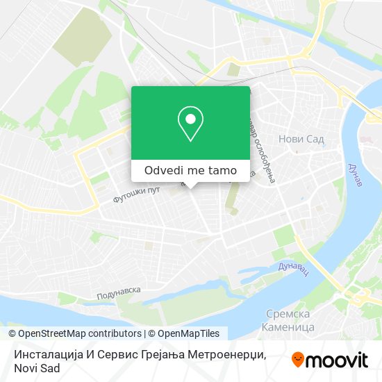 Инсталација И Сервис Грејања Метроенерџи mapa