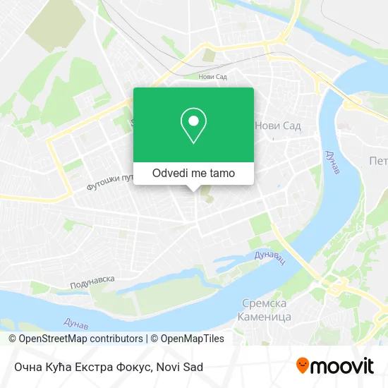 Очна Кућа Екстра Фокус mapa