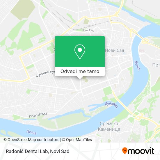 Radonić Dental Lab mapa