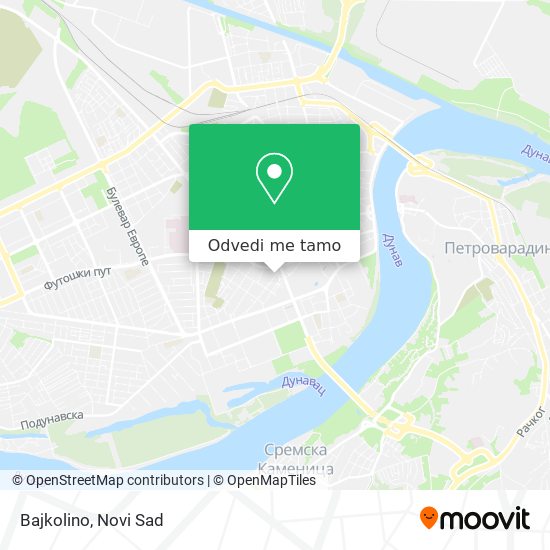 Bajkolino mapa