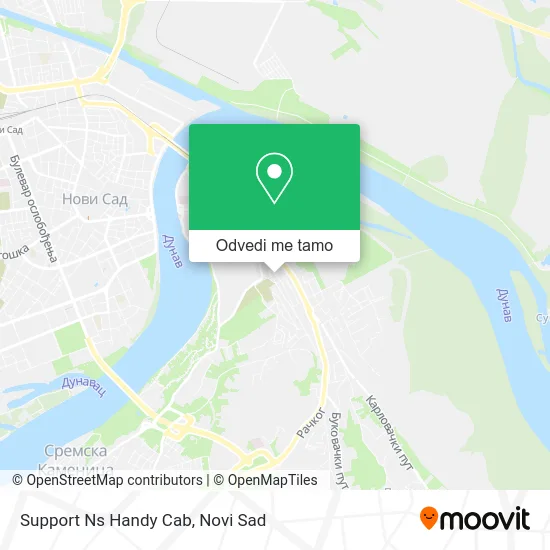 Support Ns Handy Cab mapa