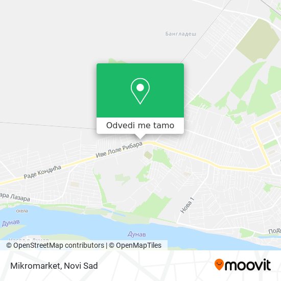 Mikromarket mapa