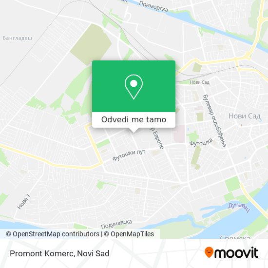 Promont Komerc mapa