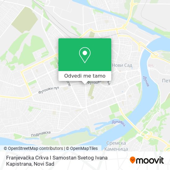 Franjevačka Crkva I Samostan Svetog Ivana Kapistrana mapa