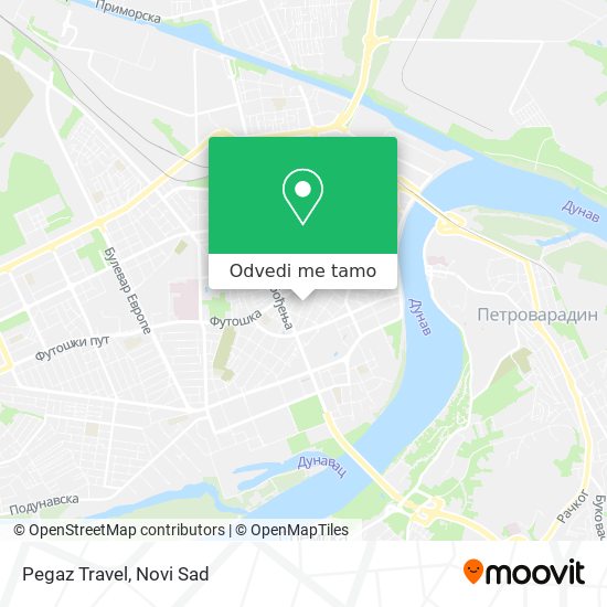 Pegaz Travel mapa