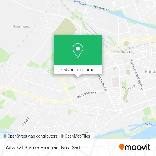 Advokat Branka Prostran mapa