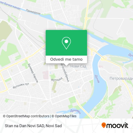 Stan na Dan Novi SAD mapa