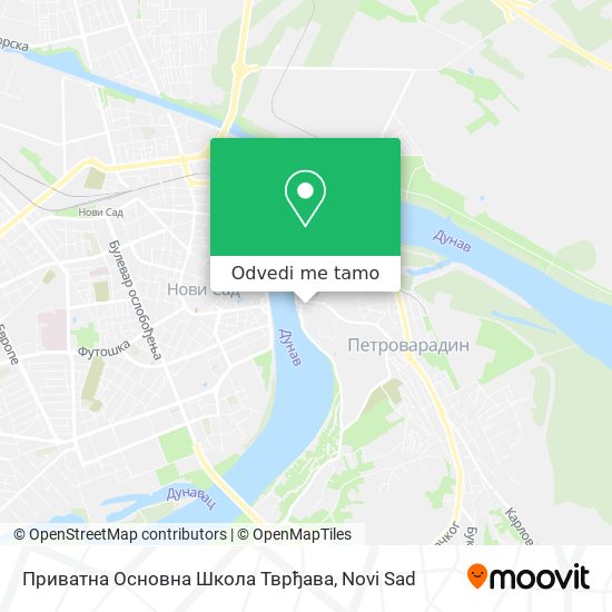 Приватна Основна Школа Тврђава mapa