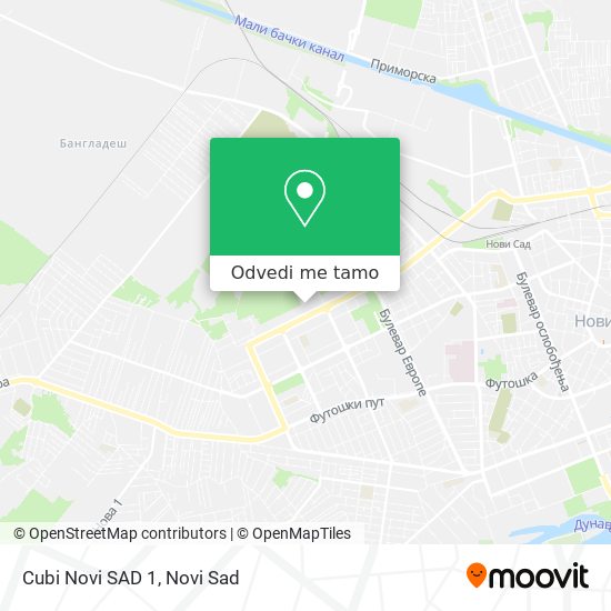 Cubi Novi SAD 1 mapa