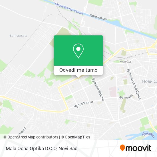 Mala Ocna Optika D.O.O mapa