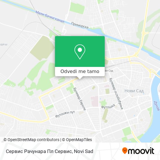 Сервис Рачунара Пл Сервис mapa