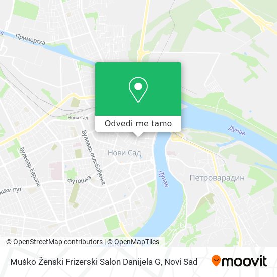 Muško Ženski Frizerski Salon Danijela G mapa